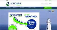 Desktop Screenshot of equitablebank.com